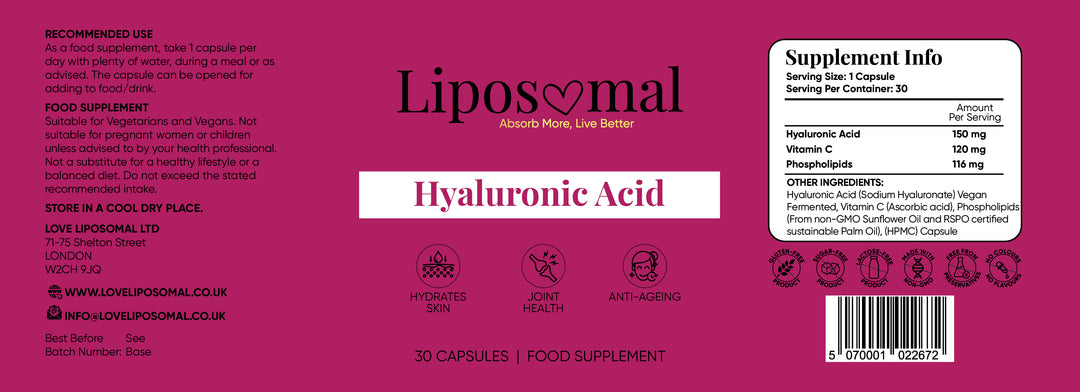 Liposomal Hyaluronic Acid